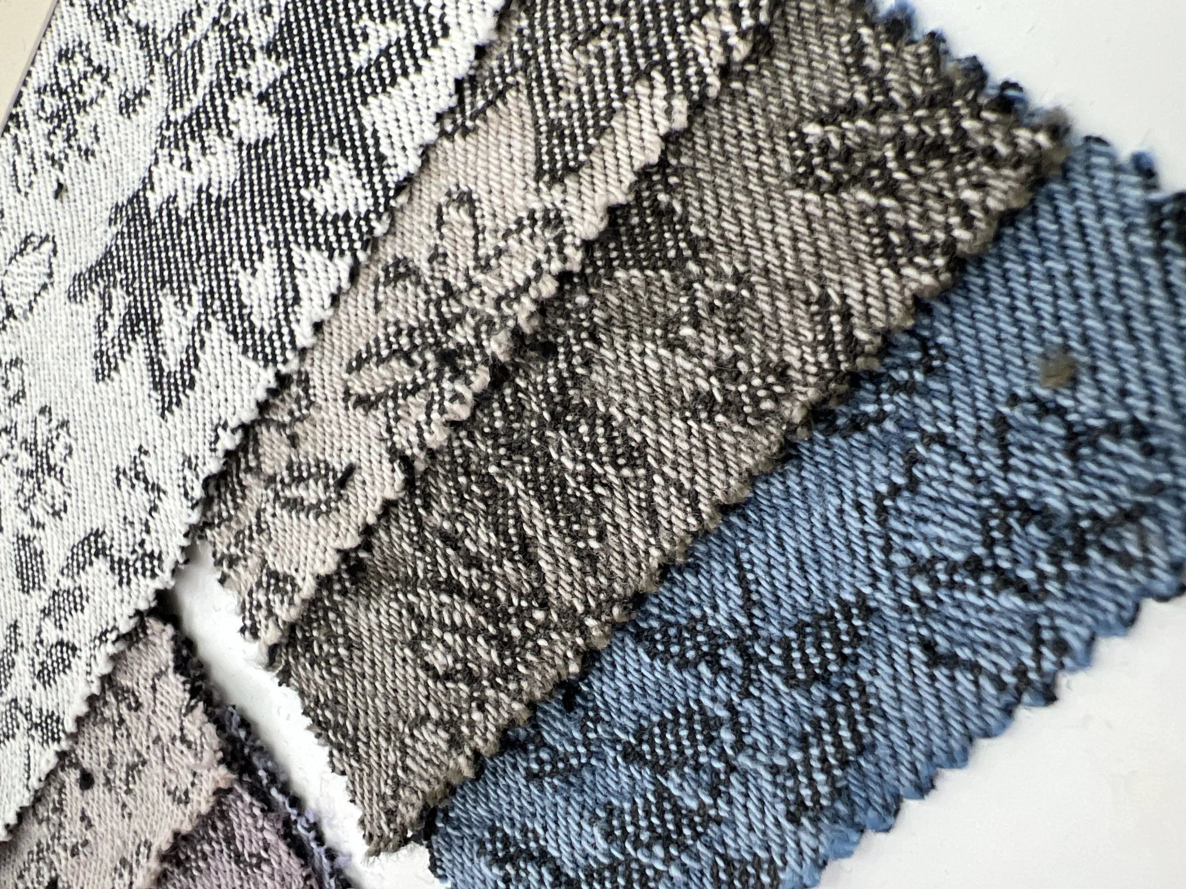 Yarn-dyed Jacquard Denim — image 2